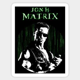 John Matrix Sticker